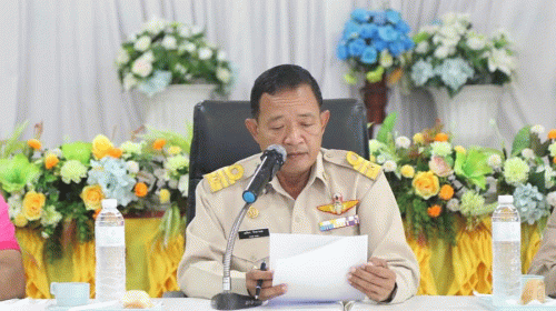 24 เม.ย.66 ประชุมคณะกรรมการกองทุนหลักประกันสุขภาพองค์การบริหารส่วนตำบลบุ่งหวาย