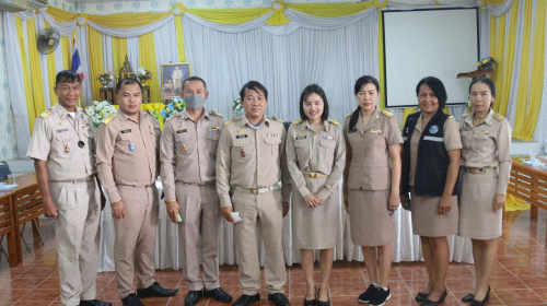 15 พ.ค.66 ร่วมต้อนรับ นางสาวภัชราภรณ์ สุวรรณกูฏ พนักงานส่วนตำบลคนใหม่ 