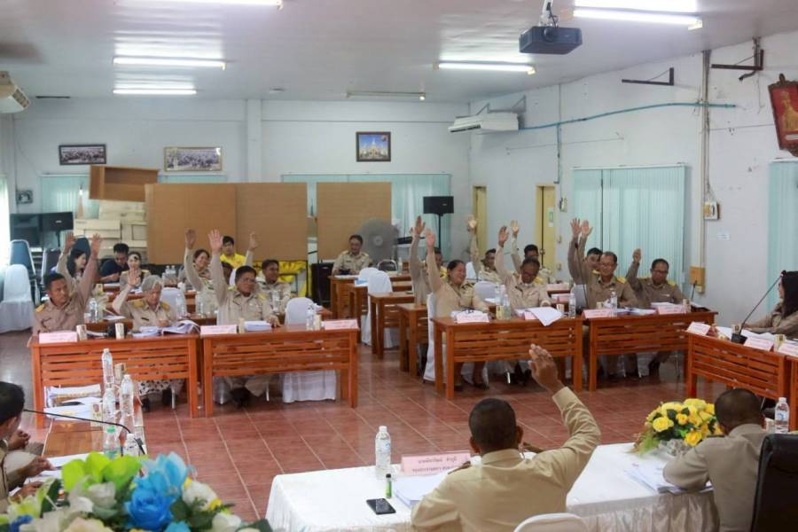 15 ส.ค.68 ประชุมสภาองค์การบริหารส่วนตำบลบุ่งหวาย สมัยประชุมสามัญ สมัยที่ 3 ครั้งที่ 1 ประจำปี พ.ศ.2568 