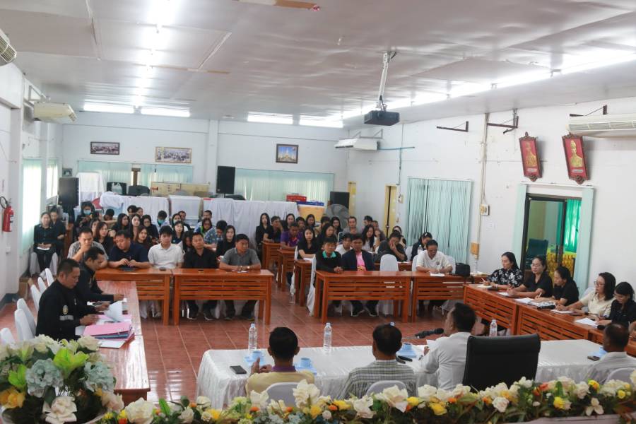 10 มี.ค.69 ประกาศเจตนารมณ์ “ สุจริต โปร่งใส องค์การบริหารส่วนตำบลบุ่งหวาย ใสสะอาด 2569 ”